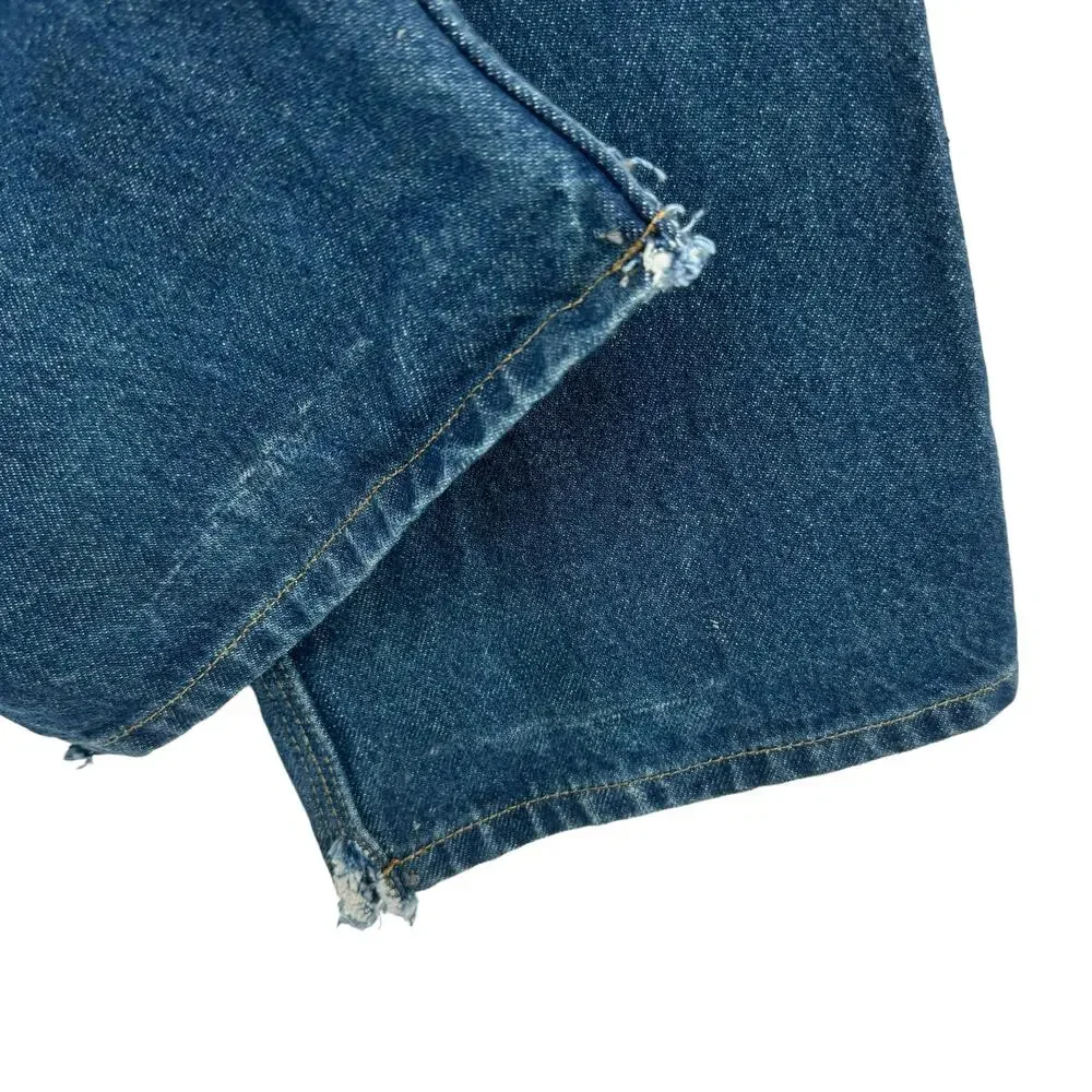Vintage‎ Carhartt Denim Jeans Relaxed Fit B460DVB Triple Stitch 34x30 *32x28.5